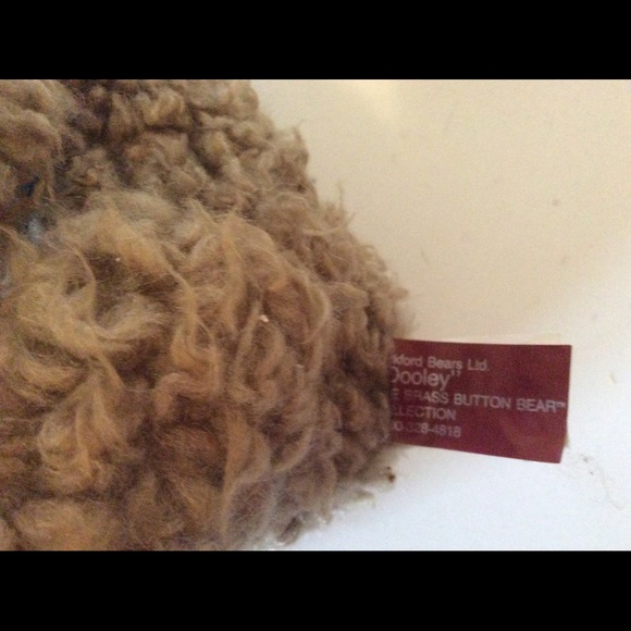 Dooley Bear of Serenity 10” Brass Button Bear 1996 - Picture 5 of 5